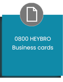 HEYBRO business card icon
